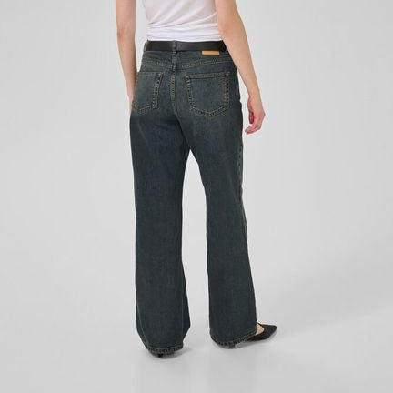 35 THE LOUIS 139 HIGH WIDE | DARK BLUE DIRTY WASH