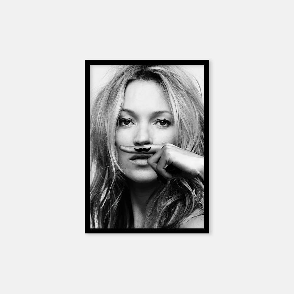 LOFT Coll. Framed Pic. |  Mustache