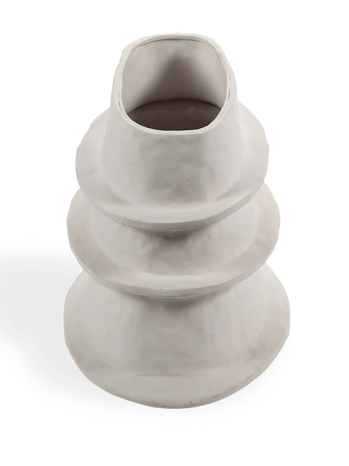 Bloempot Ovaal Ribbel
