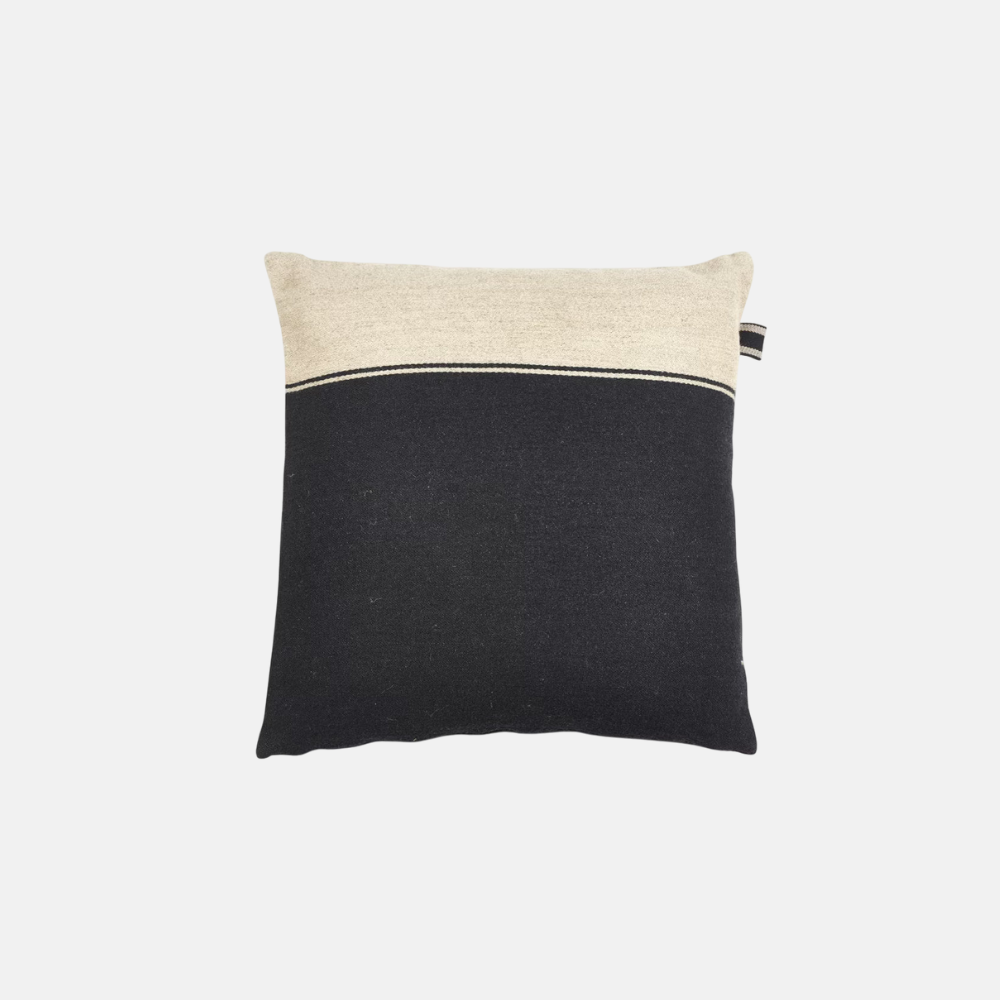 Kussenhoes Marshall Black/Flax 63x63