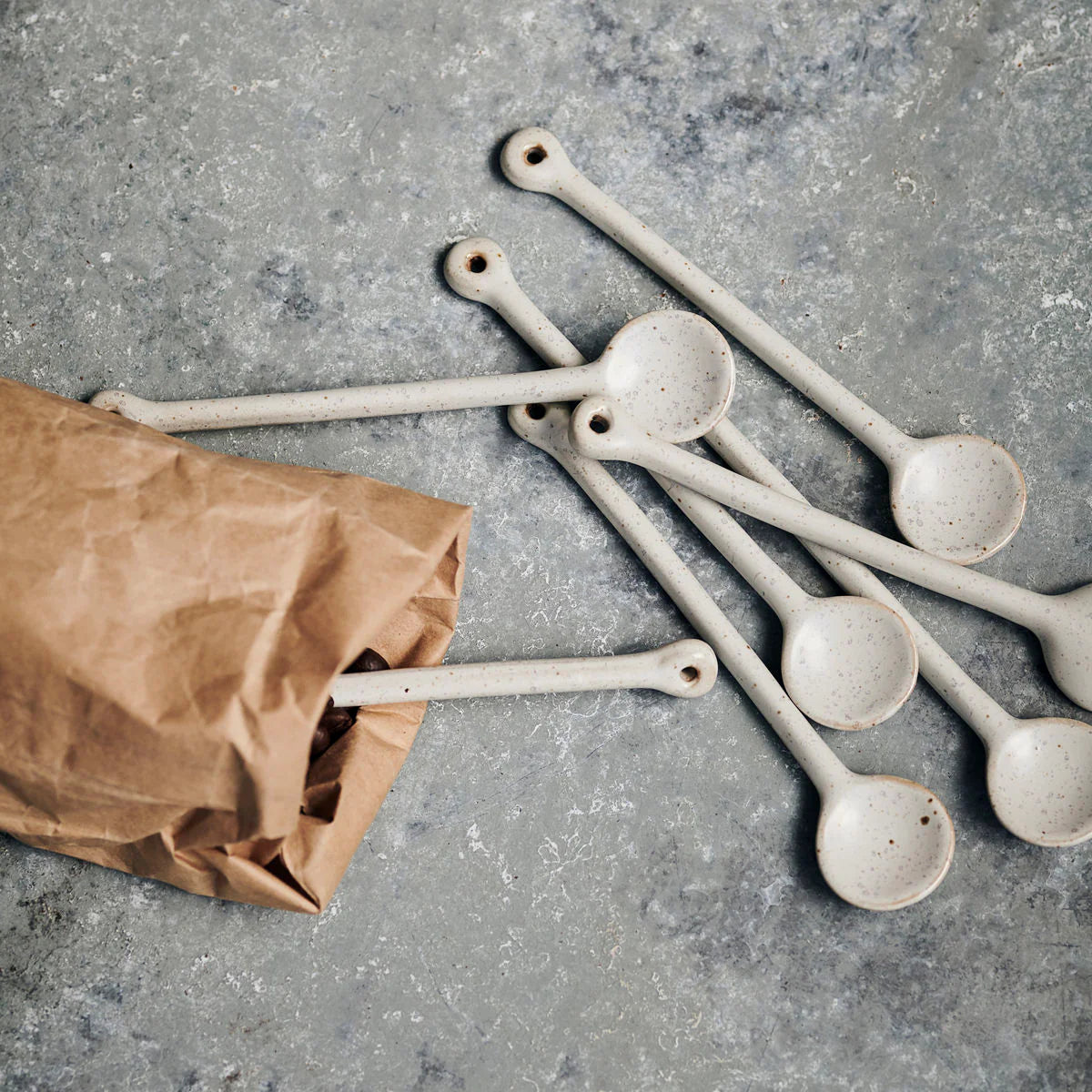Spoon, HDPion, Grey/White