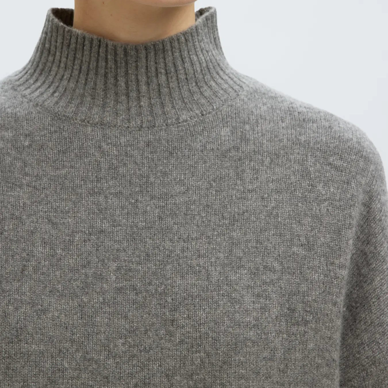 SLFCILLE CASHMERE BLEND HIGH NECK NOOS