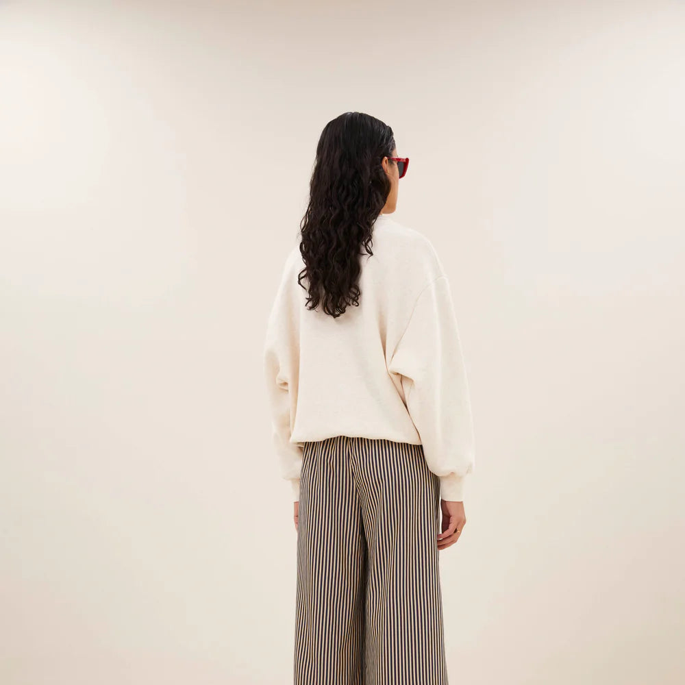 lili patchwork sweater