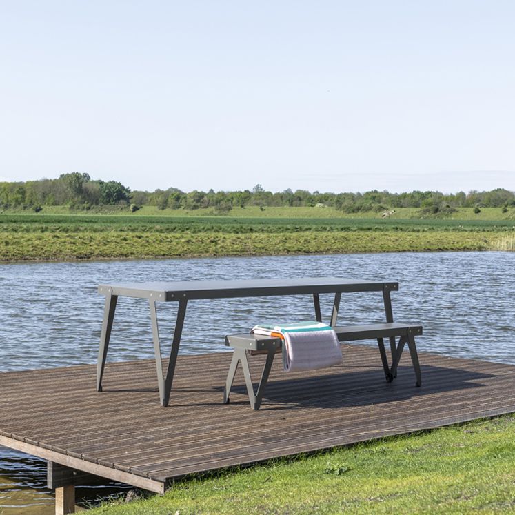 Eettafel Lloyd OUTDOOR | Dark Grey