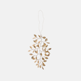 Load image into Gallery viewer, Beaded Ornament Twig H14cm Clio Champagne
