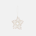 Load image into Gallery viewer, Beaded Ornament Star Ø13cm Mio Champagne
