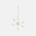 Load image into Gallery viewer, Beaded Ornament Star Ø13cm Gia Pearl
