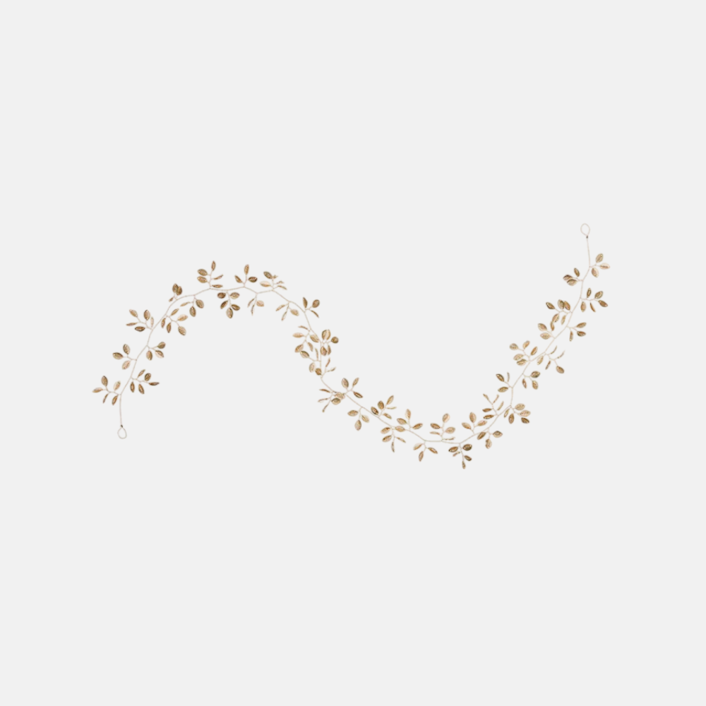 Beaded Garland Clio Champagne 90cm