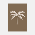 Afbeelding laden in Galerijviewer, Palm Eco Poster | Brown
