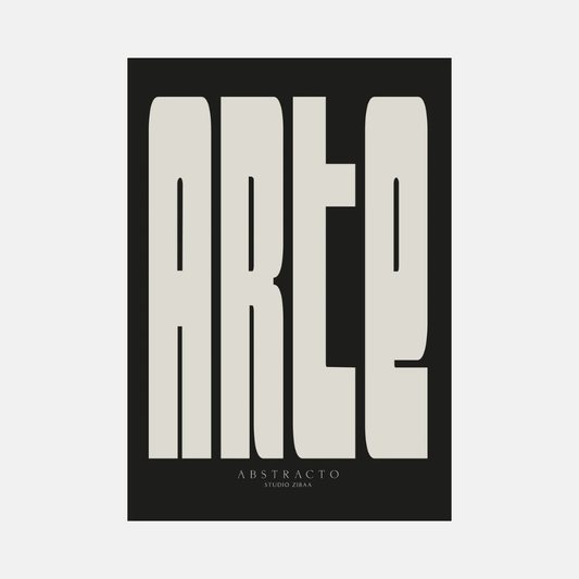 Arte Poster | Beige Arte