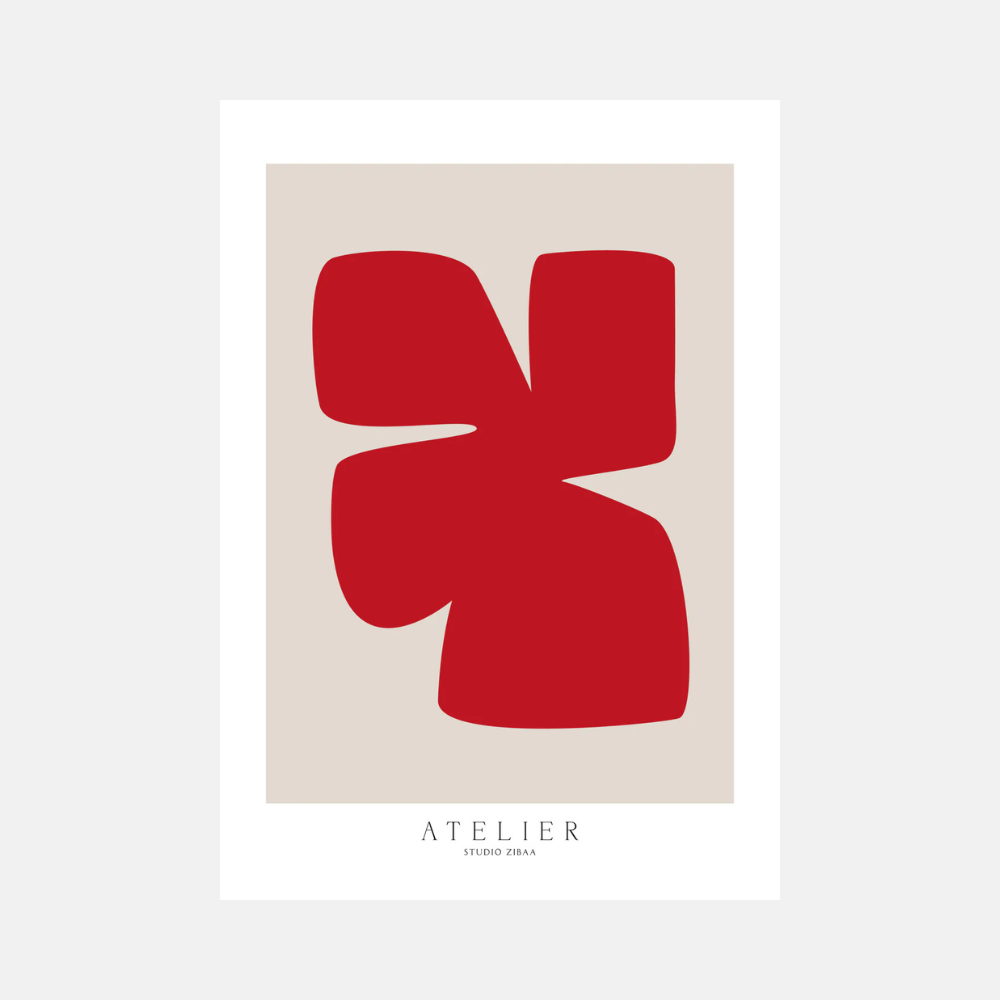 Atelier Poster | Red
