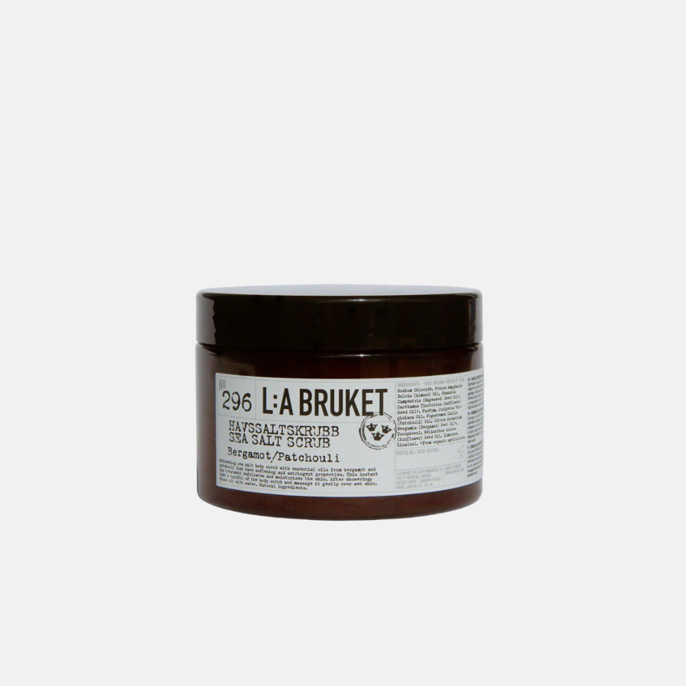 SEA SALT SCRUB BERGAMOT PATCHOULI