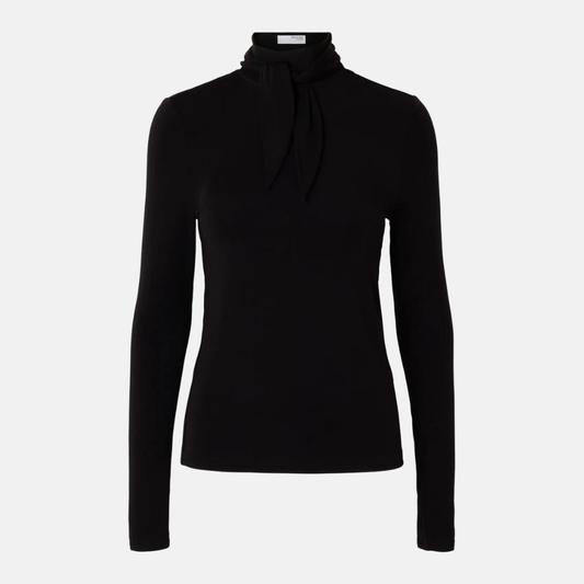 SLFLINA LANO LS HIGH NECK TOP