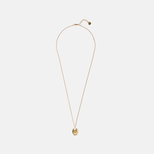 Oval Locket Small Necklace GP