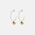 Afbeelding laden in Galerijviewer, Solidarity Tiger Eye Earrings GP
