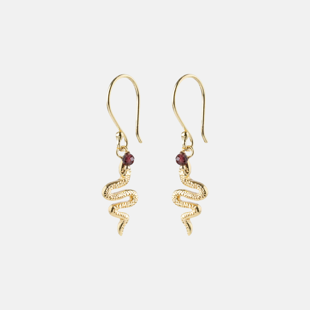 Generous Garnet Earrings GP