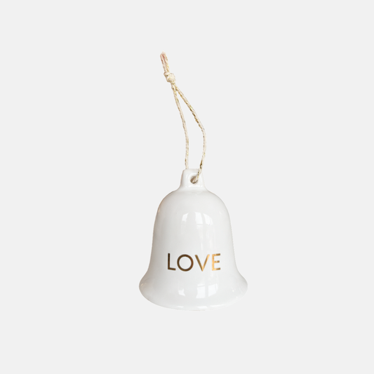 Ceramic bell Love Large
