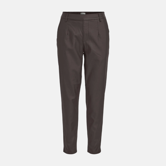 OBJBELLE LISA COATED PANT NOOS
