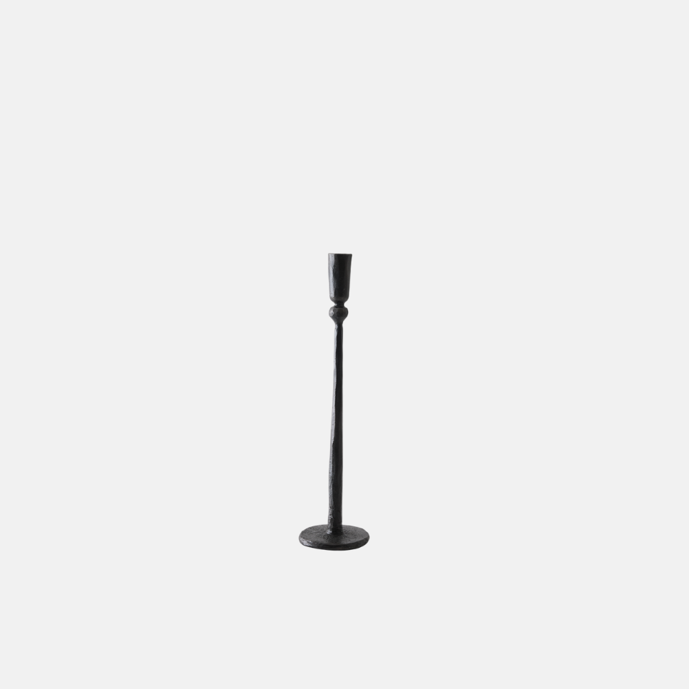 Boule Candle Holder Black