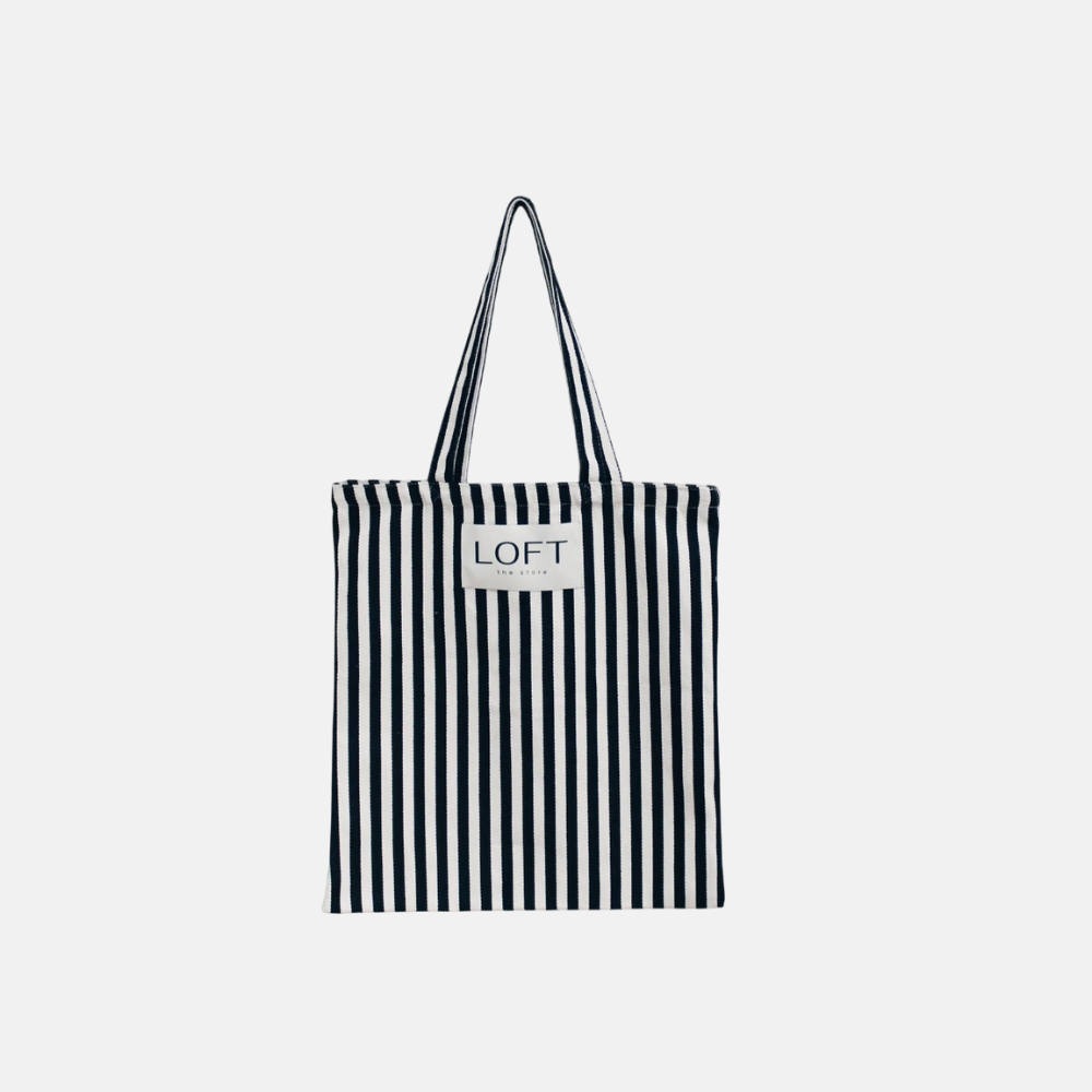The stripe bag black