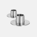 Kaarsenhouder Medium Zilver | MAT