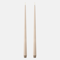 Afbeelding laden in Galerijviewer, LED Taper Kaars 40cm | 2st. | Ice Latte
