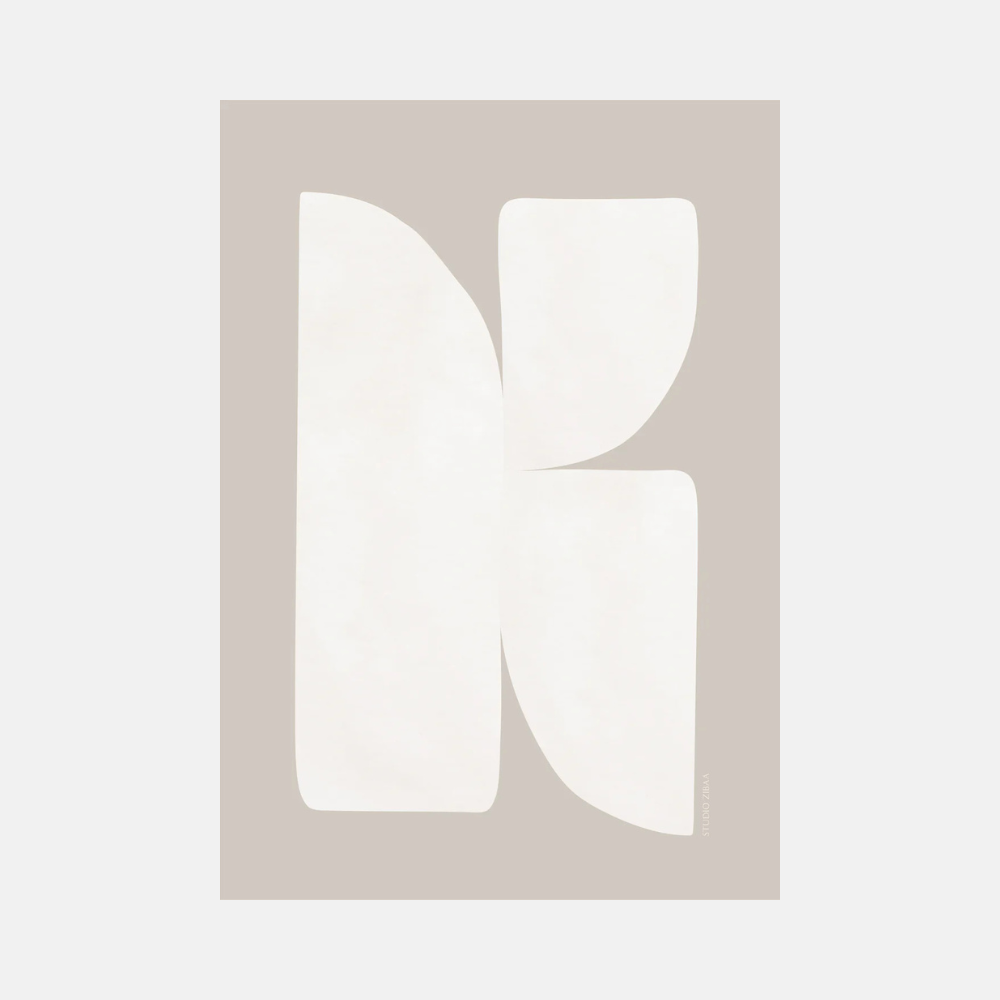 Arte Bohemio Poster | Beige