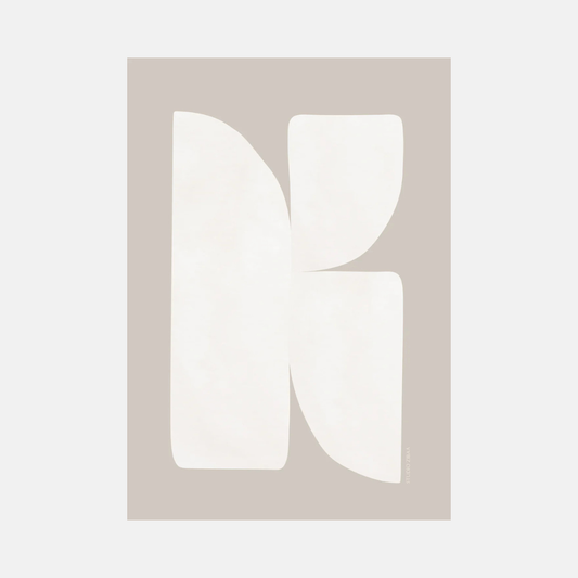 Arte Bohemio Poster | Beige