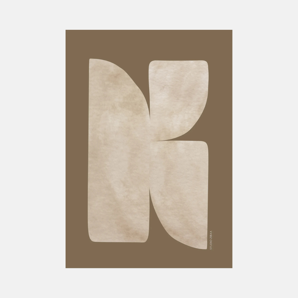 Arte Bohemio Poster | Brown