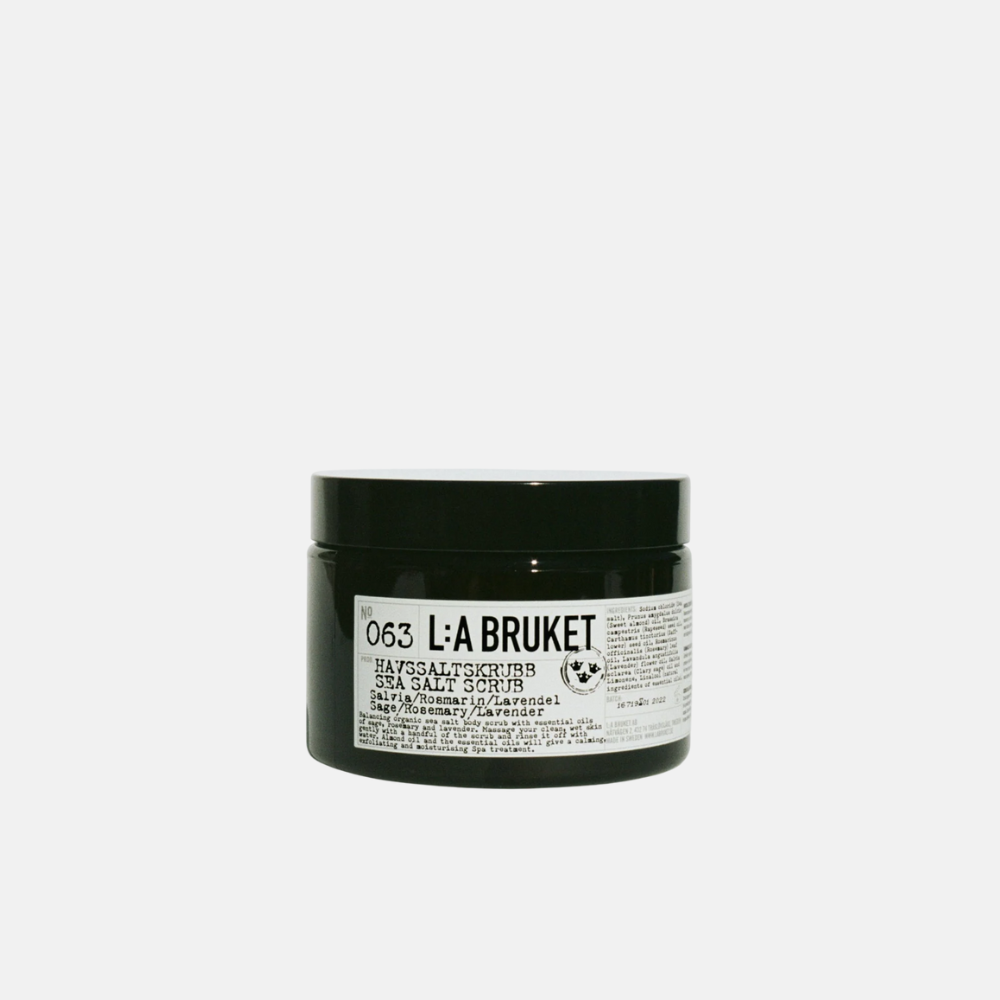 SEA SALT SCRUB SAGE ROSEMARY LAVENDER