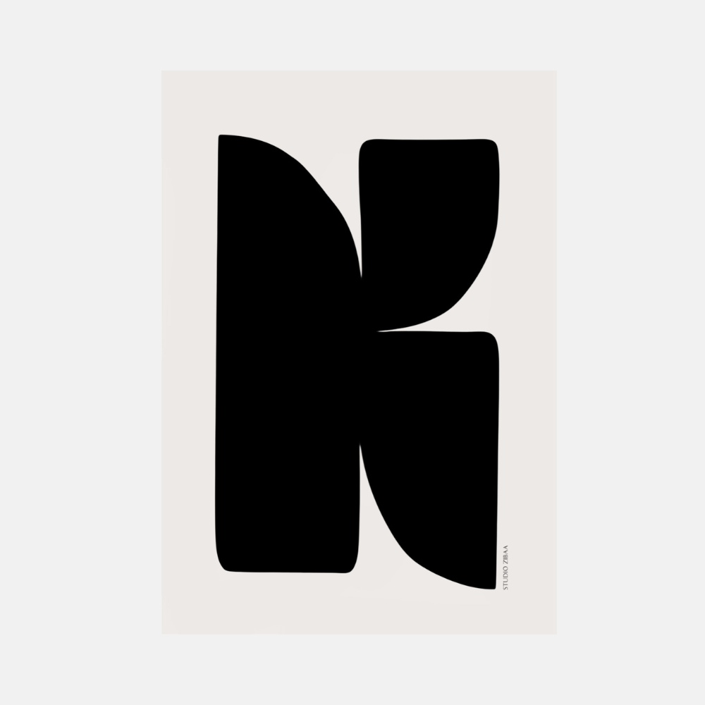 Arte Bohemio Poster | Black