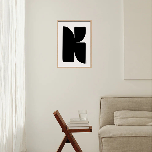 Arte Bohemio Poster | Black