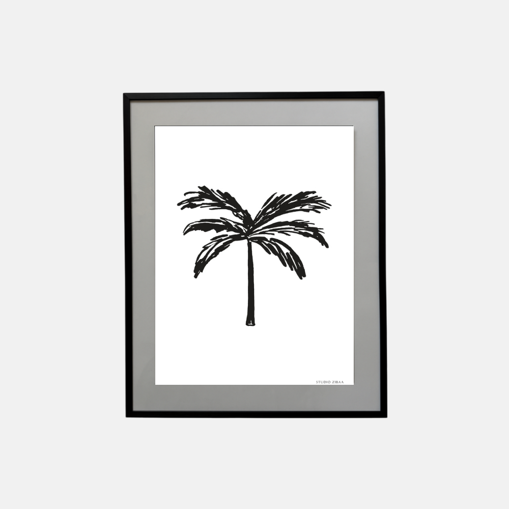 Palma Poster | White