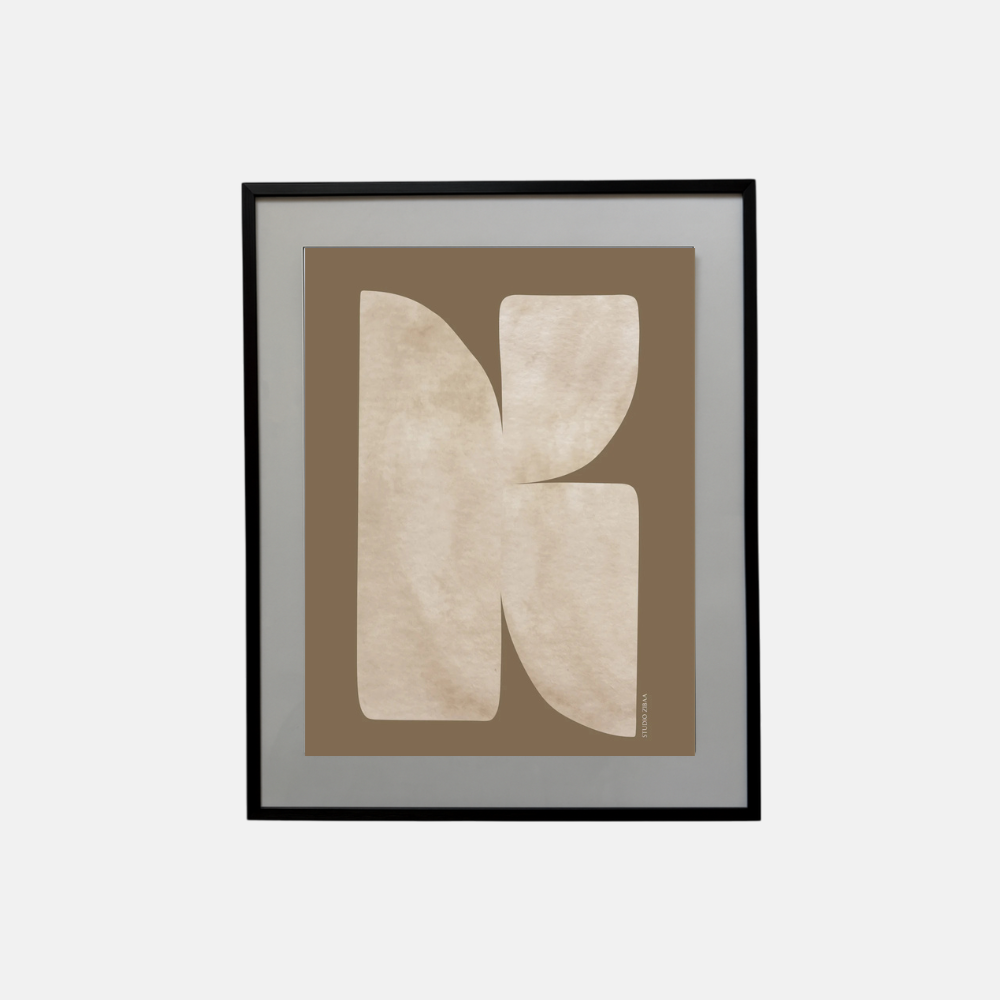 Arte Bohemio Poster | Brown