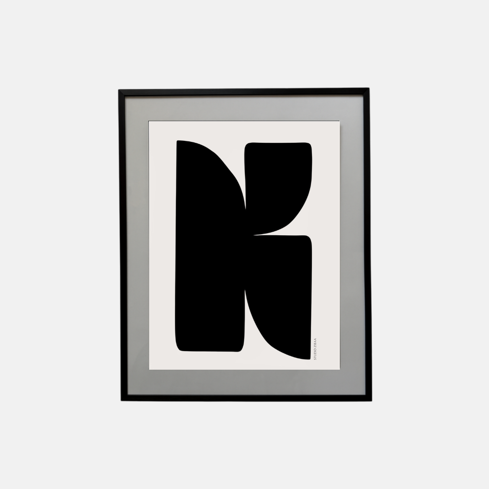 Arte Bohemio Poster | Black