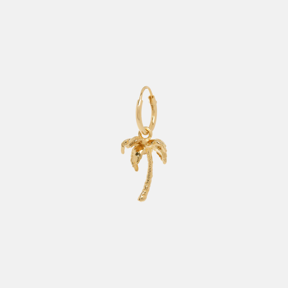 Single Palmier Ring Earring