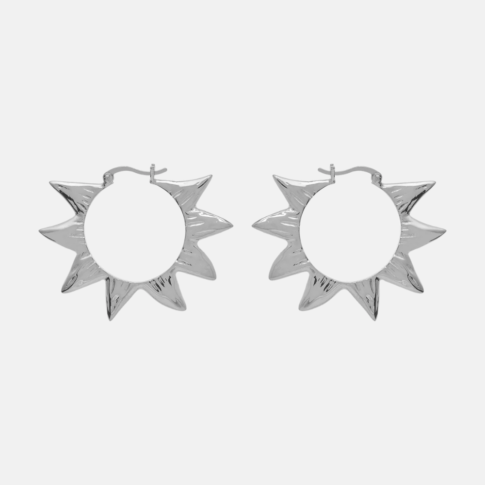 Large Soleil Hoop Earrings