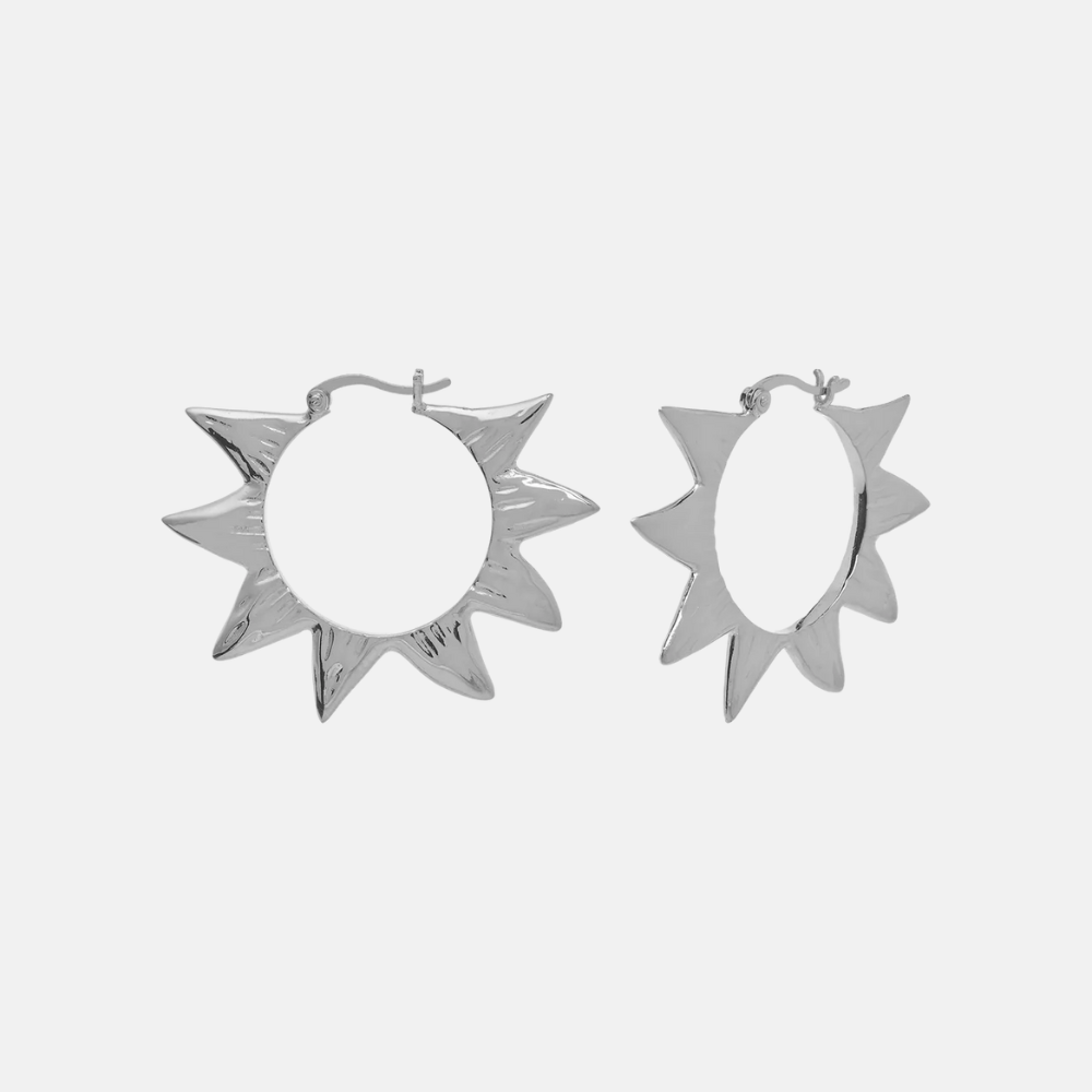 Large Soleil Hoop Earrings