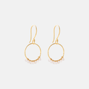 COMPASSION MOONSTONE EARRINGS