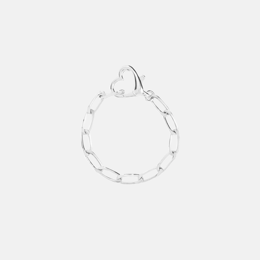 LOCKED LOVE ARMBAND ZILVER
