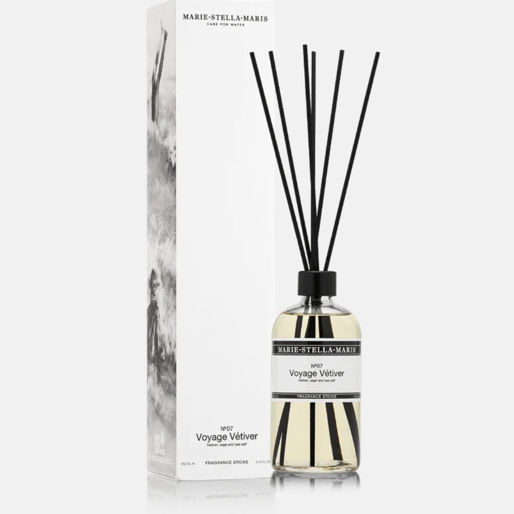 Luxe geurstokjes No.07 Voyage Vétiver