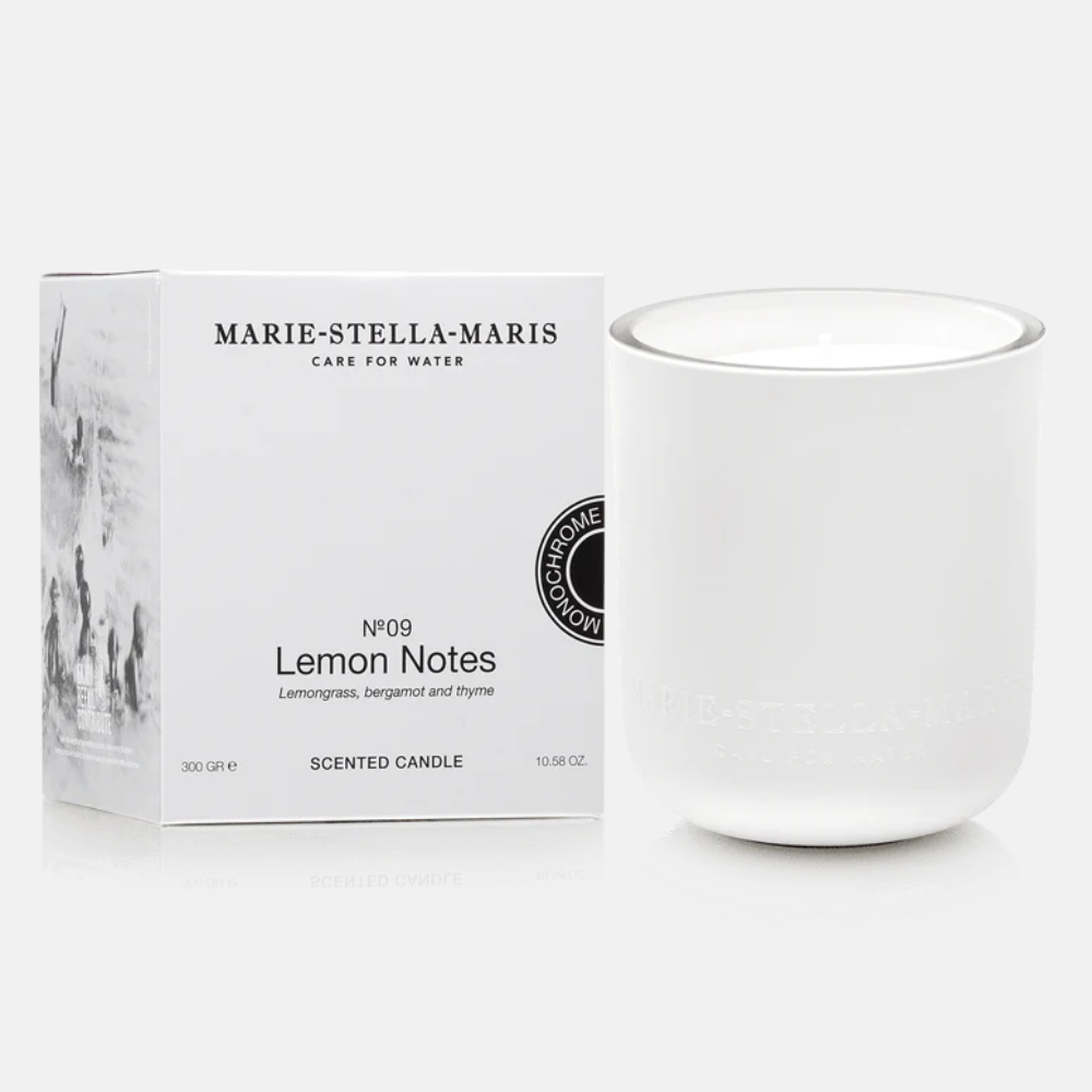 Luxe geurkaars (navulbaar) No.09 Lemon Notes