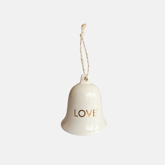 Ceramic bell Love Large