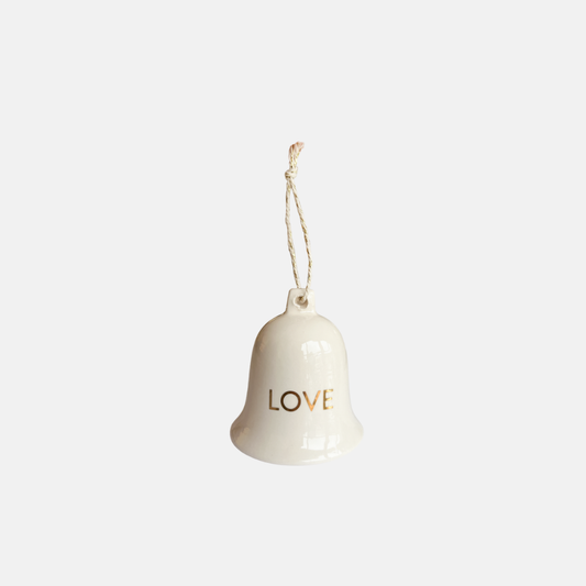 Ceramic Bell Love Small