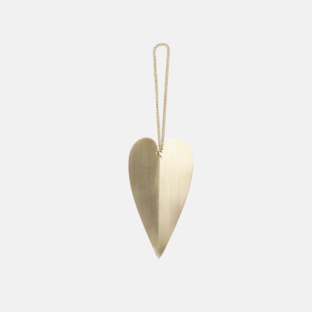 Heart Brass Ornament P.S.