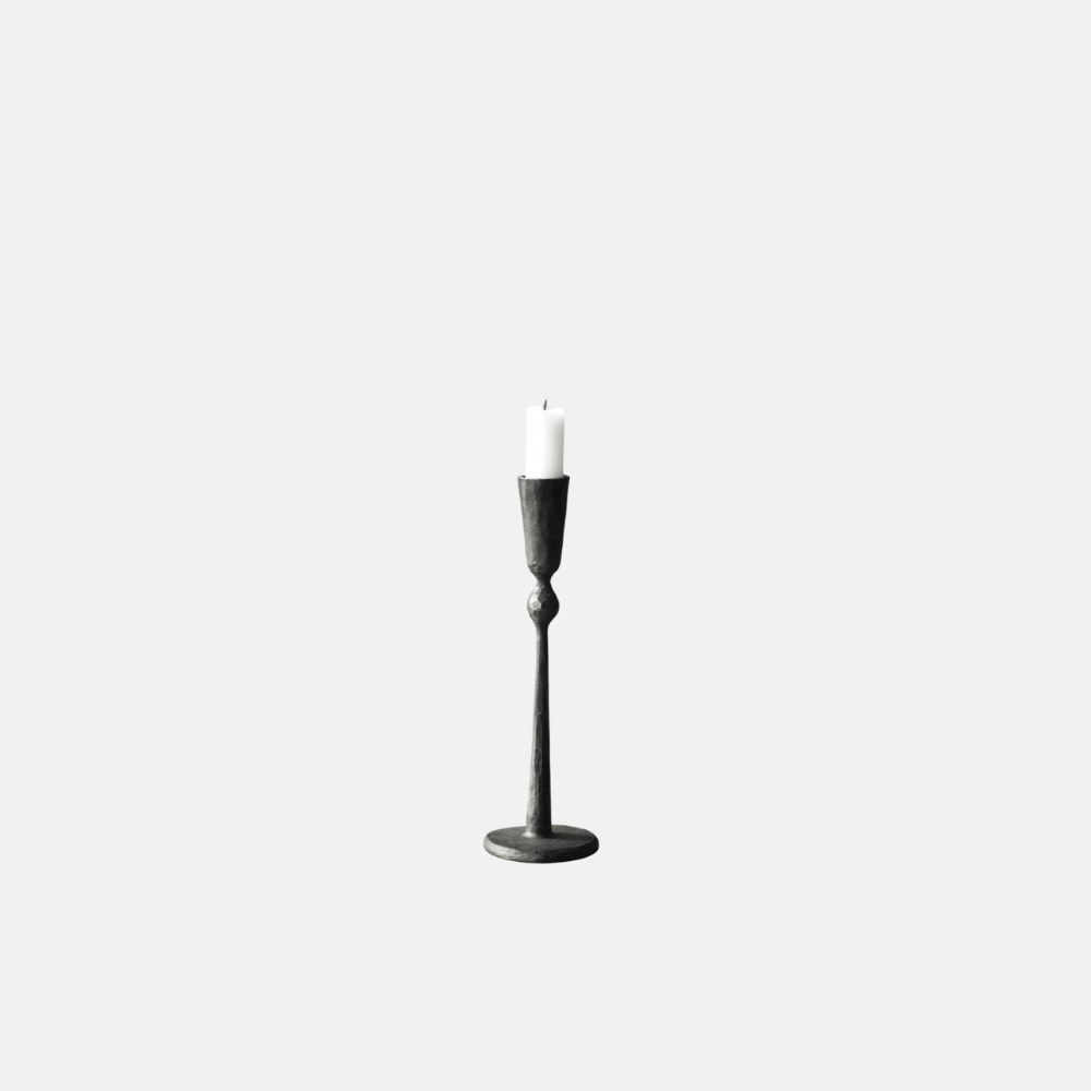 Boule Candle Holder Black