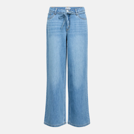 OBJROSIE MW WIDE JEANS NOOS