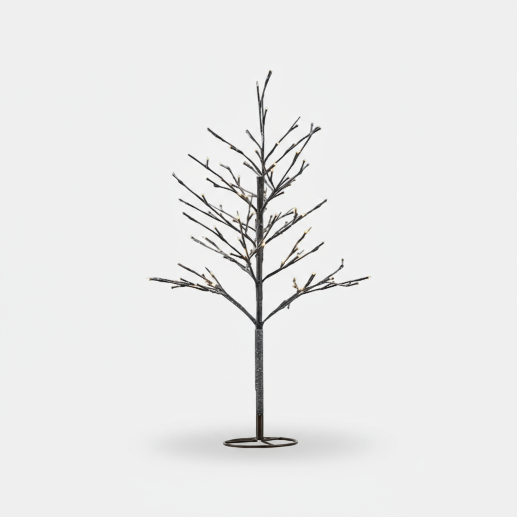 Alex Tree H120cm, Snowy White