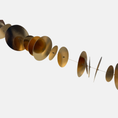 Afbeelding laden in Galerijviewer, Golden circle garland
