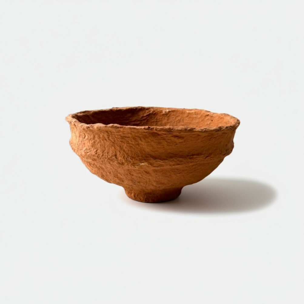 Koi Papier Maché Schaal S | TERRACOTA